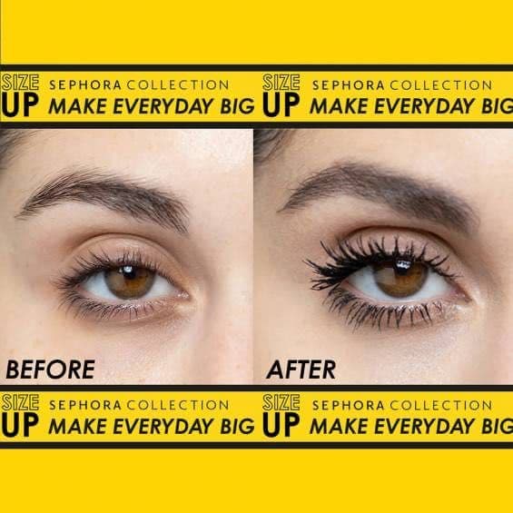 ماسكارا سيفورا  size up 